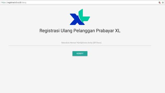 Bagaimana Cara Registrasi Ulang Kartu XL Sesuai Peraturan Pemerintah ...