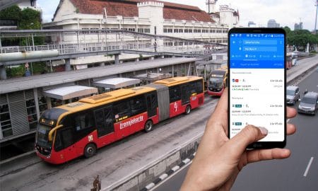 Cara Memantau Jadwal Bus Transjakarta Pakai Google Maps