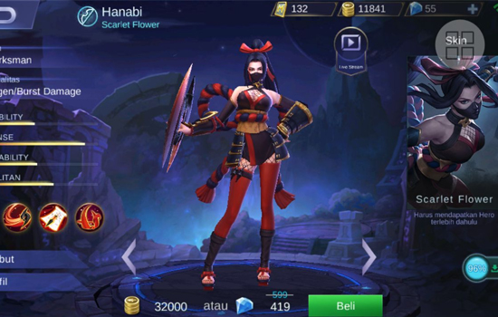 Hanabi - Hero Mobile Legends