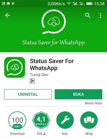 Cara Download Video Status WhatsApp (Story WhatsApp)