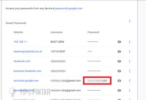 Cara Melihat Password Gmail Yang Tersimpan Di Android Dan Pc