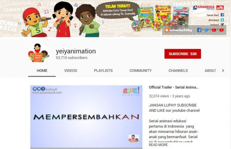 7 Rekomendasi Channel YouTube Edukasi Untuk Anak