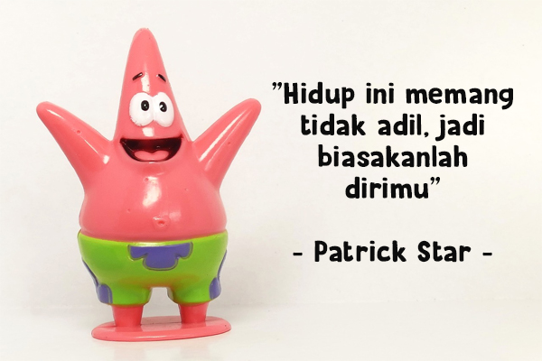 10 Kata Menarik dari Serial Kartun SpongeBob Squarepants