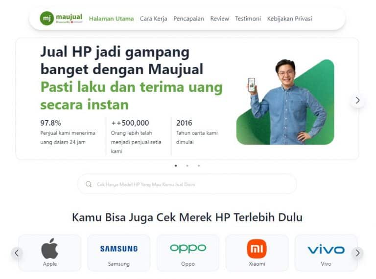 7 Situs Jual Beli HP Bekas Tepercaya Dan Aman